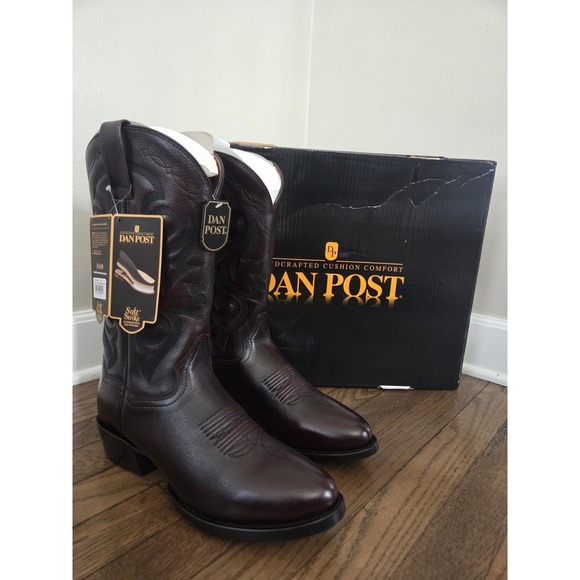 Dan Post Other - Dan Post Black Cherry Mignon Corona Cowboy Boots Men's 10d Western